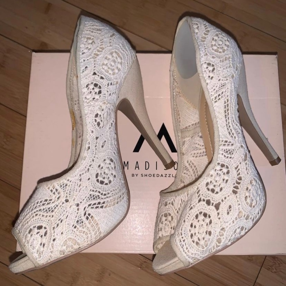 Crochet peep toe
